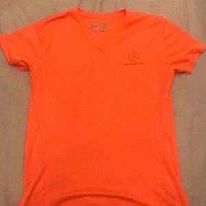 Mercedes Benz logo athletic top